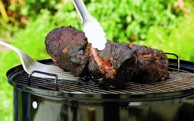 Smoking Pork Shoulder Roasts