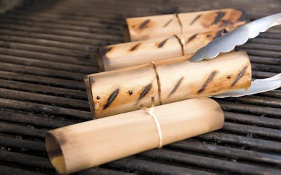 Smoking Tuna in Cedar Paper