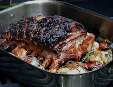 Cider-Brined Pork Rib Roast